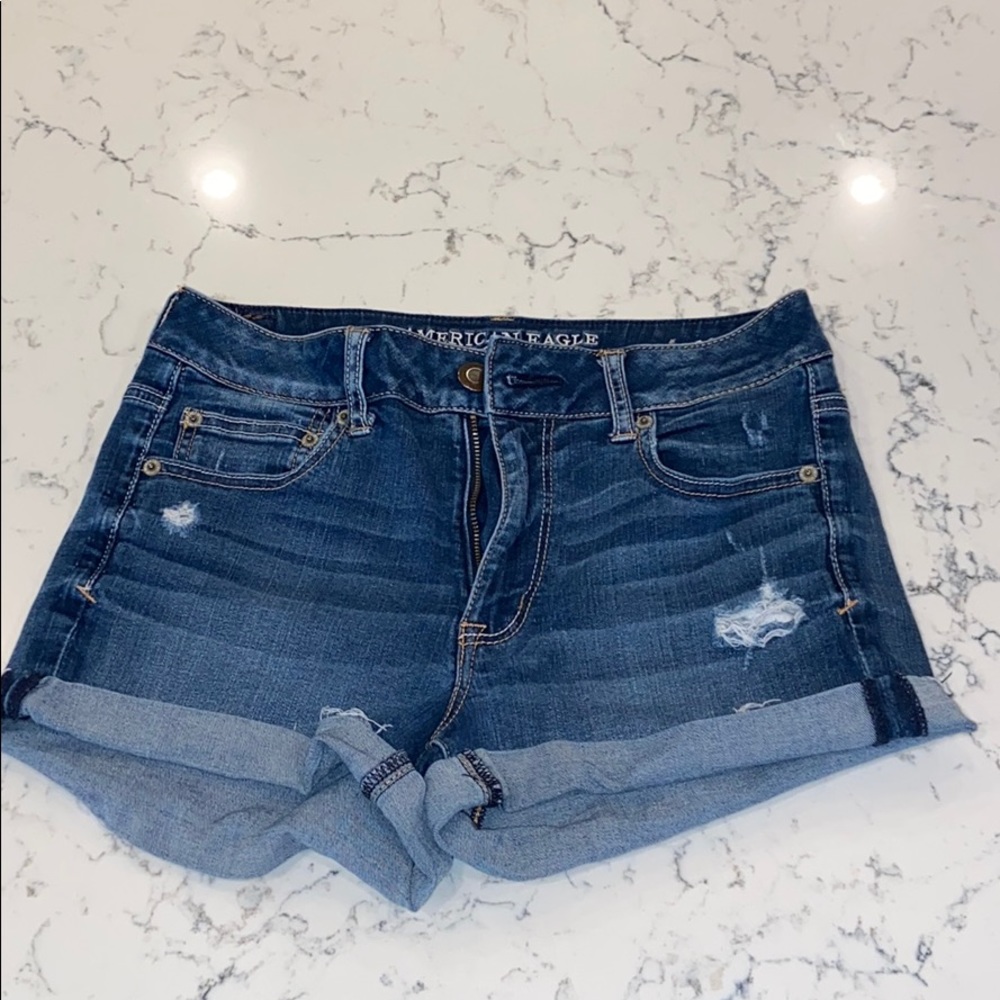 High rise american eagle Jean Shorts